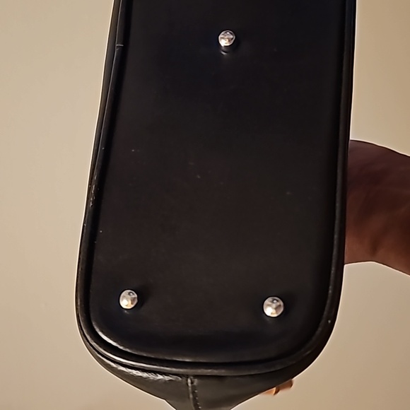 Authentic Gucci small bamboo leather handbag - Picture 6 of 7